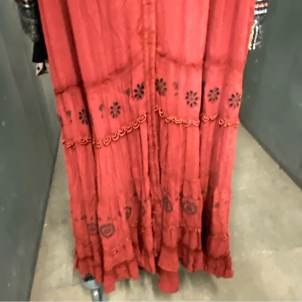 Free People Pretty Cozy Maxi dress Small - Picture 3 of 9